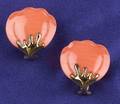 18kt Gold and Coral Earclips Tiffany  Co