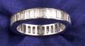 Platinum and Diamond Eternity Band