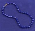 Lapis Bead Necklace