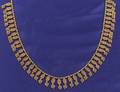 Etruscan Revival 18kt Gold Fringe Necklace