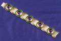 18kt Gold Amethyst and Enamel Bracelet de Vroomen