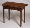 Chippendale Carved Mahogany Game Table