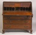 Chippendale Cherry Slantlid Desk