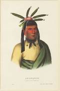 Six HandColored Lithographs of North American Indians
