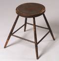 Painted Windsor Stool