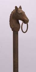 Cast Iron HorseHead Hitching Post
