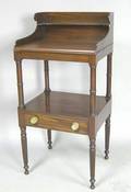 Federal mahogany washstand