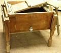 19th Century Metal Mounted Wooden Clothes Washer