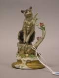 Italian Porcelain Cat Figurine