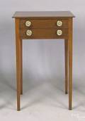 New England mahogany 2drawer stand