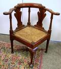 Chippendale Mahogany Roundabout Chair