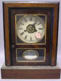 Chauncey Jerome Rosewood and GuttaPercha Mantel Clock