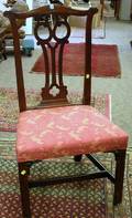 Chippendale Carved Cherry Side Chair