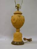 Neoclassical Terracotta Table Lamp Base