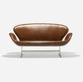 Arne Jacobsen   Swan settee model 3321