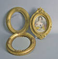 Four misc frames to include gold gilt