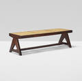 Pierre Jeanneret   bench from the MLA Flats building Chandigarh