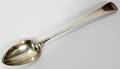 021068 GEORGE III STERL SPOON BY ALICE  G BURROWS