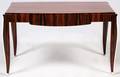 ART DECO STYLE ROSEWOOD VENEER DESK