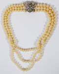 5MM PEARL TRIPLESTRAND NECKLACE