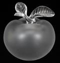 LALIQUE GRANDE POMME FROSTED GLASS PERFUME BOTTLE