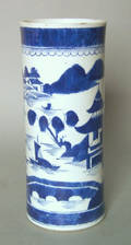 Chinese export Canton vase
