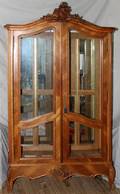 FRENCH SATINWOOD ARMOIRE 19TH C