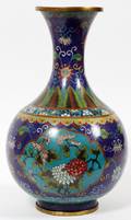 CHINESE CLOISONN VASE C 1900