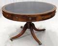 REGENCY STYLE MAHOGANY DRUM TABLE
