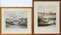 ROLAND CLARK COLOR LITHOGRAPHS C1940