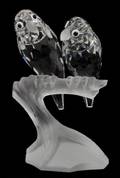 SWAROVSKI CRYSTAL LOVEBIRDS FIGURE