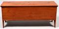 AMERICAN ANTIQUE PINE BLANKET CHEST