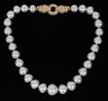 SOUTH SEA PEARL NECKLACE 1117MM DIAMOND CLASP