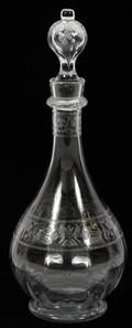 BACCARAT CRYSTAL DECANTER CIRCA 1900