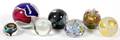CONTEMPORARY STUDIO GLASS PAPERWEIGHTS SEVEN
