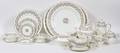 COALPORT MINERVA PORCELAIN DINNER SET 141 PIECES