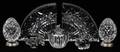 WATERFORD BACCARAT  OTHER CUT CRYSTAL DECORATIVES