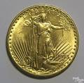 1913D US Standing Liberty double eagle 20 gold coin