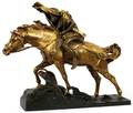 JEANLEON GEROME BRONZE SCULPTURE