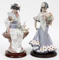 LLADRO PORCELAIN FIGURES FLOR MARIANIPPON LADY