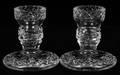 WATERFORD CRYSTAL CANDLESTICKS PAIR