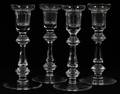 WATERFORD CRYSTAL CANDLESTICKS FOUR