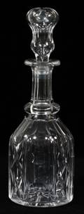 BLOWN GLASS DECANTER C 1900