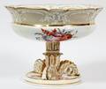 ENGLISH PORCELAIN COMPOTE 19TH C