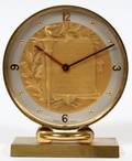 CONCORD WATCH CO SWISS BRASS CLOCK DATED 1968