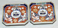 3095 JAPANESE IMARI ENAMELED PORCELAIN TRAYS MEIJI PE