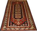 HAMADAN ORIENTAL RUG LATER 20TH C