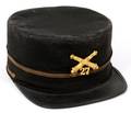 CIVIL WAR ARTILLERY OFFICERS CAP  HAT BADGE C1865