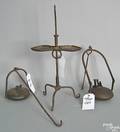 Two hanging fat lamps