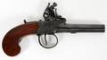 ENGLISH QUEEN ANN FLINTLOCK BOOT PISTOL 18TH C BBL